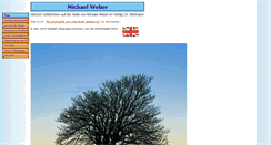 Desktop Screenshot of michaelweber.chmoellmann.de